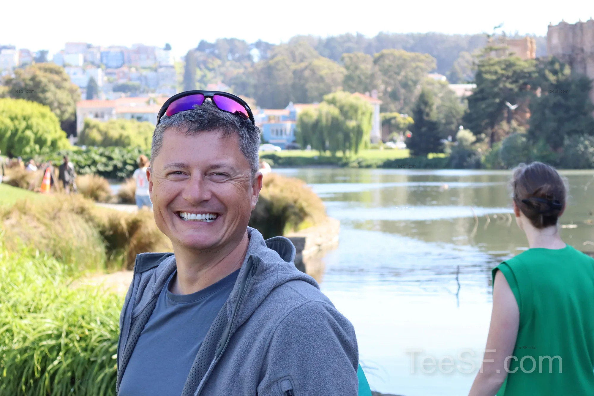 palace Lagoon Male Portrait during a Stripe Sessions 2026 visit in San Francisco.